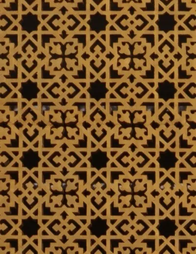 Golden Arabesque backdrop